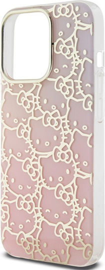 Hello Kitty Задна корица Пластмаса Розов (iPhone 15 Pro)
