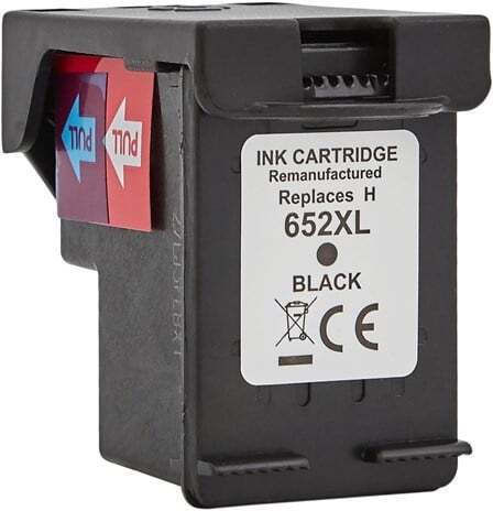 UnCartus Συμβατό Μελάνι Εκτυπωτή InkJet HP 652XL 18ml Μαύρο 1τμχ