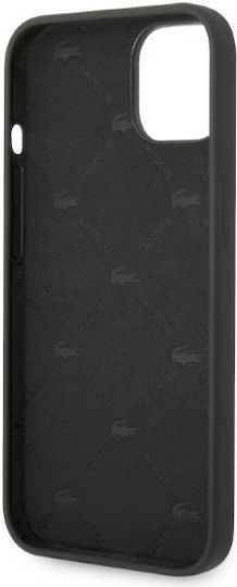 Lacoste Head Crocodile Back Cover Σιλικόνης Μαύρο (iPhone 14 Plus)