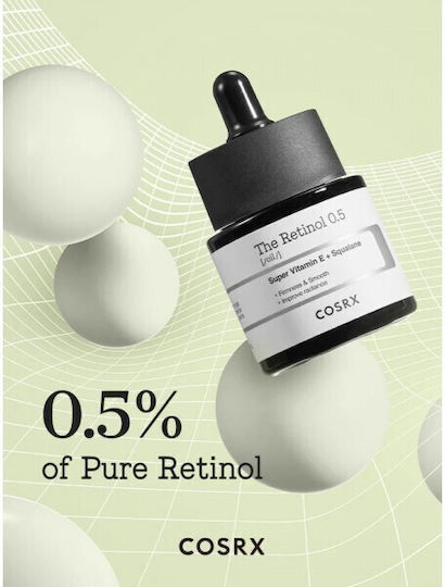 Cosrx The Retinol 0.5 Gesichtsöl mit Vitamin E für Anti-Aging 20ml
