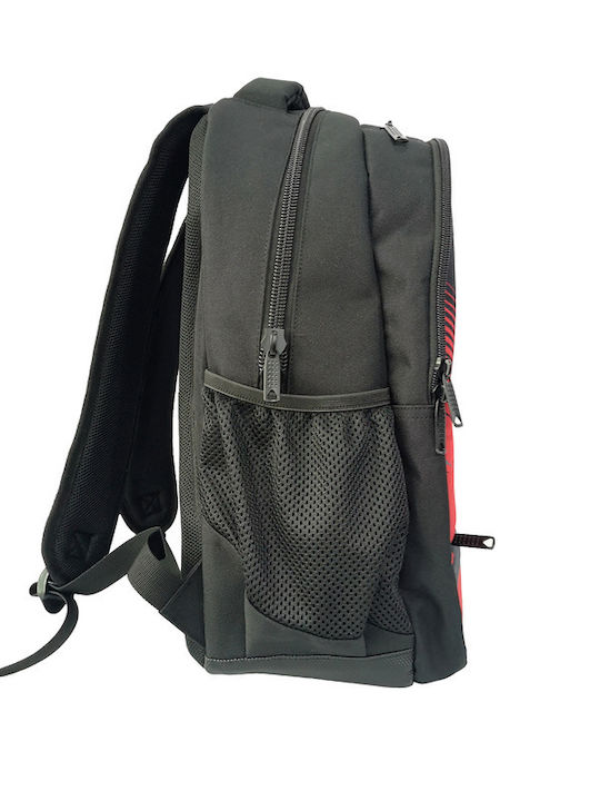 Back Me Up School Bag Backpack Elementary, Elementary Red with Water Bottle Holder 30Liters