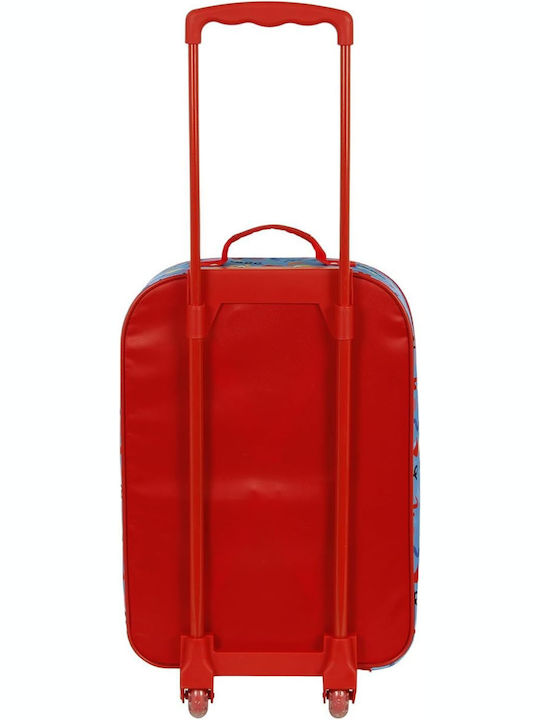 Karactermania 3D School Bag Trolley Elementary, Elementary Blue