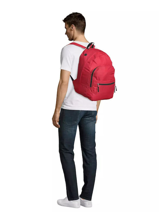 Sol's Express Red School Bag Backpack Junior High-High School in Red color