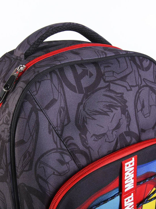 Avengers Ghiozdan De Spate Scoala Primara Negru 32 x 15 x 42 cm