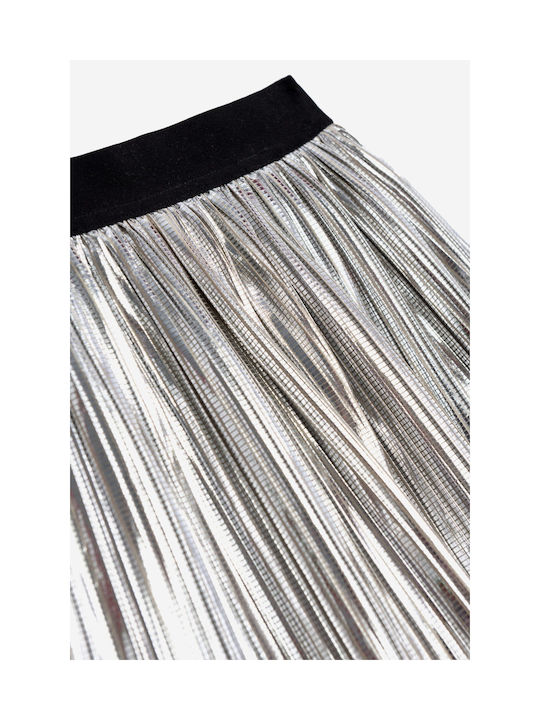 Funky Kids Skirt Silver