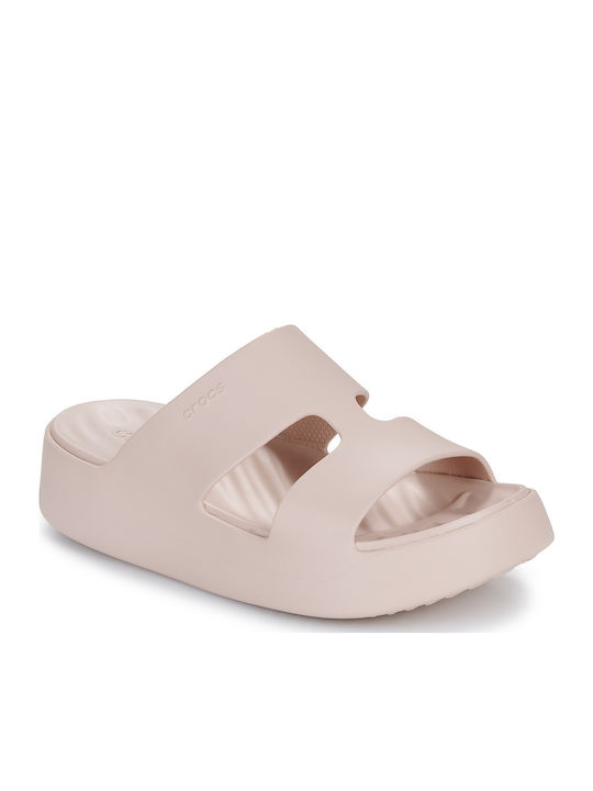 Crocs Getaway Slides Nude
