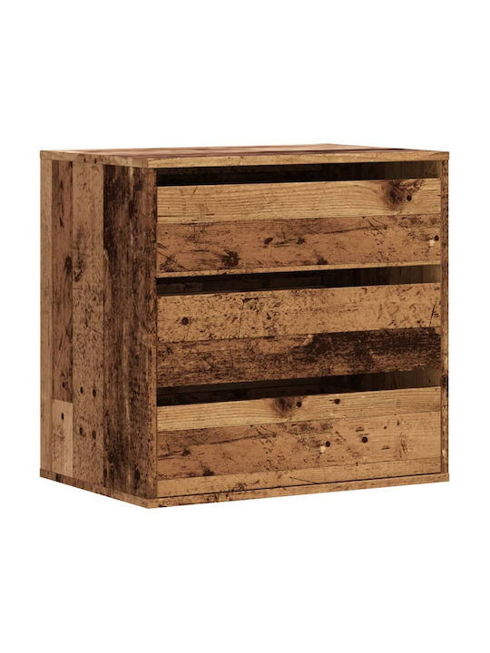 Drawers Storage Wooden L60xW41xH58cm