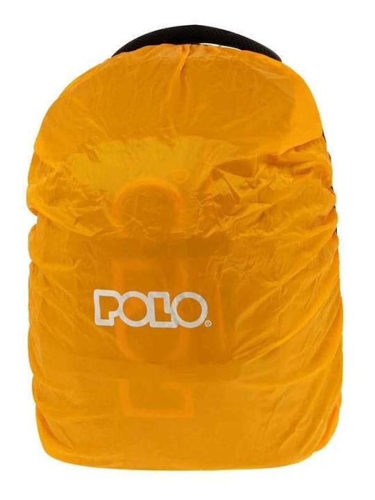 Polo Cryptic School Bag Backpack Junior High-High School Blue with Water Bottle Holder 23Liters 2024