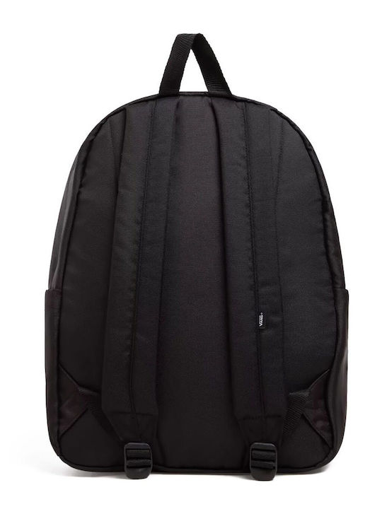 Vans OLD SKOOL CLASSIC School Bag Backpack Junior High-High School Black with Water Bottle Holder 22Liters