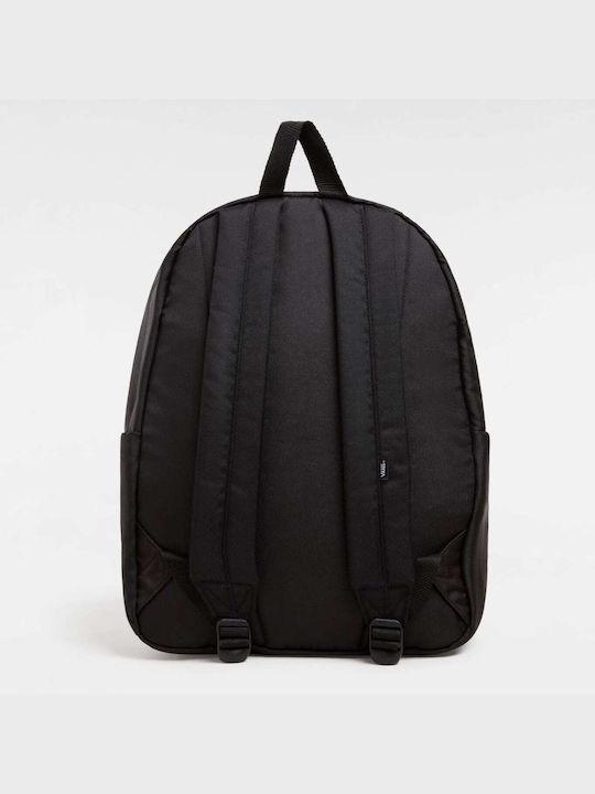 Vans OLD SKOOL CLASSIC School Bag Backpack Junior High-High School Black with Water Bottle Holder 22Liters