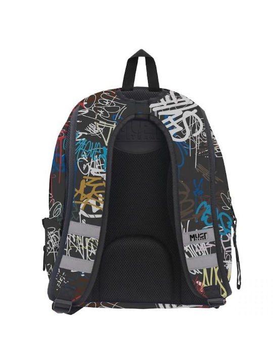 Must Schulranzen Rucksack Junior High-High School Inspiration Graffiti 25Es