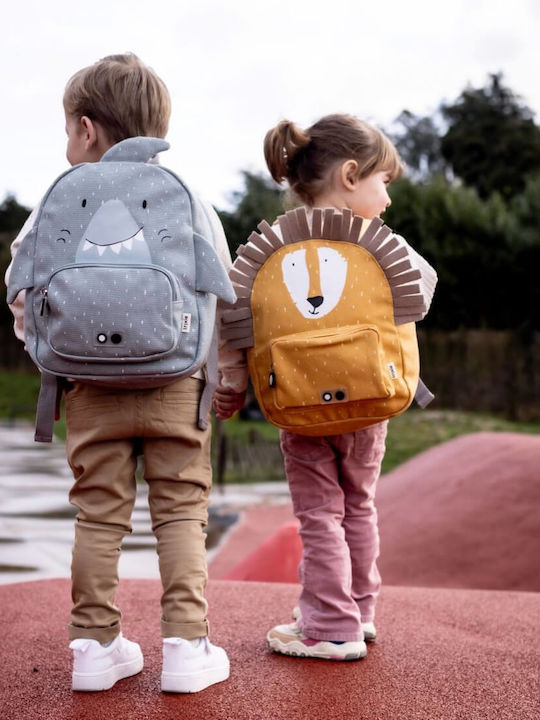 Trixie School Bag Backpack Kindergarten Gray