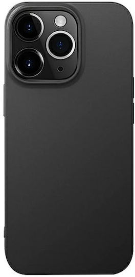 Beline Back Cover Σιλικόνης Μαύρο (iPhone 14 Pro Max)