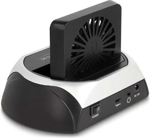 DeLock Docking Station Σκληρών Δίσκων PCIe/SATA 2.5" / 3.5" με σύνδεση USB-C (64280)