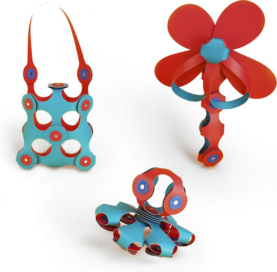 Clics Toys Μαγνητικό Παιχνίδι Κατασκευών Itsy Pack Flamingo-Turquoise