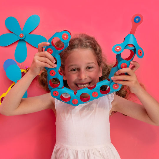 Clics Toys Μαγνητικό Παιχνίδι Κατασκευών Itsy Pack Flamingo-Turquoise