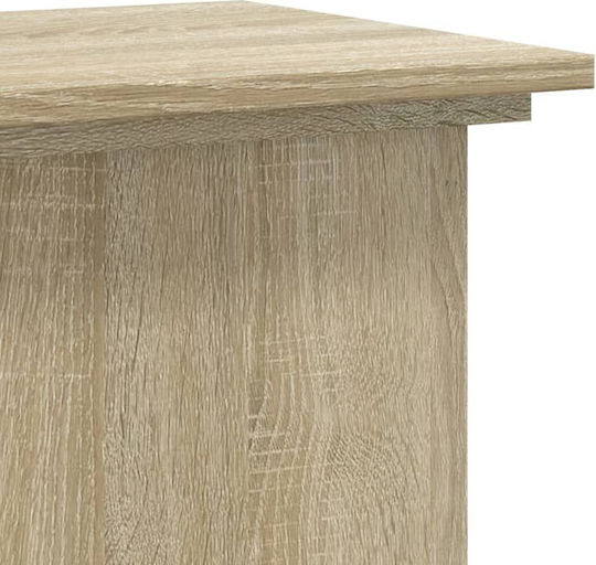 vidaXL Suport de plante Lemn Bej 33bucx33bucx100buccm.