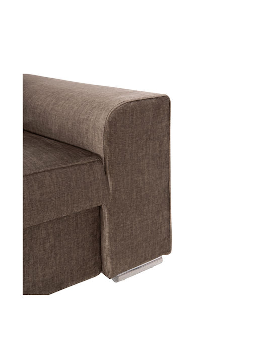 Nacho Ecksofa mit Linker Ecke Braune 270x163x88cm