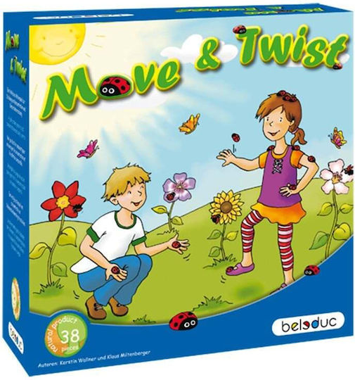 Joc de Societate Move and Twist pentru 2-6 Jucători Beleduc