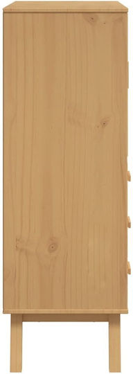Cabinet de depozitare din lemn masiv L85xW43xH125buc