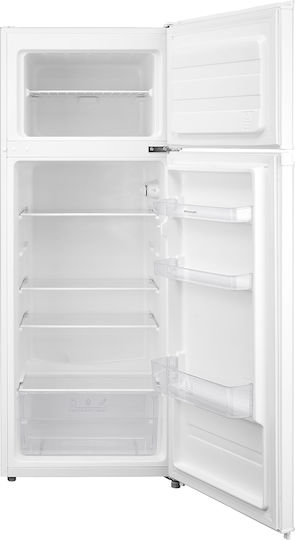 Brandt Ψυγείο Δίπορτο 204lt Υ143xΠ55xΒ55εκ. Λευκό BFD4355EW