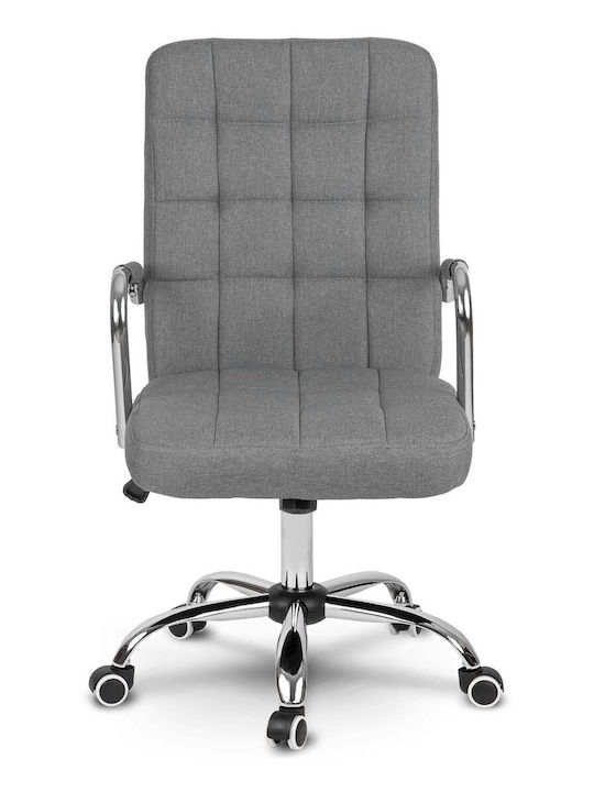 Benton Reclining Office Chair with Fixed Arms Gray Sofotel