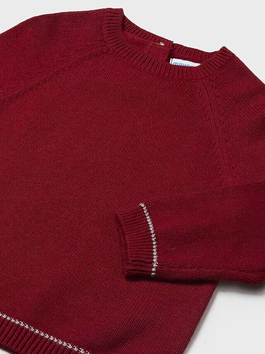 Mayoral Kids Sweater Long Sleeve Cherry