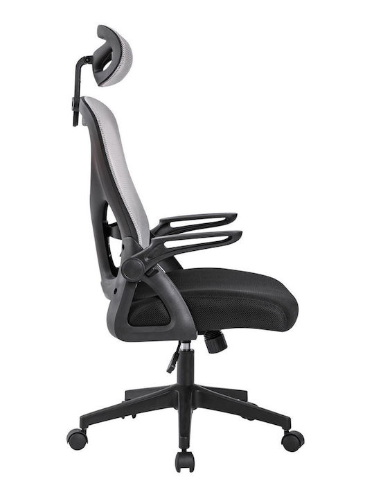 Woodwell Bf3050 Office Chair With Recline And Adjustable Arms Black / Grey