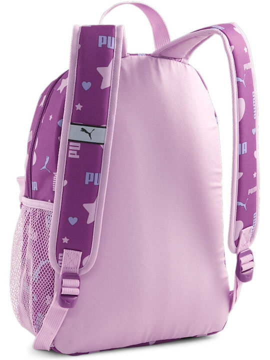 Puma Phase Small Schulranzen Rucksack Junior High-High School in Lila Farbe