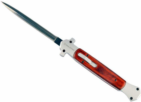 Автоматичен нож Dulotec K186a с дръжка от дърво