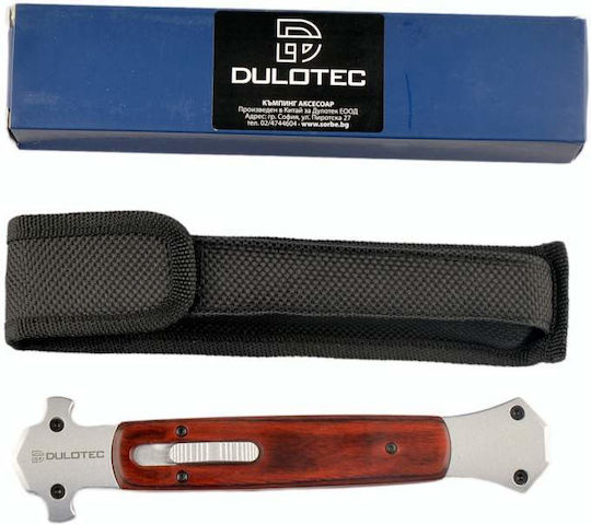 Автоматичен нож Dulotec K186a с дръжка от дърво