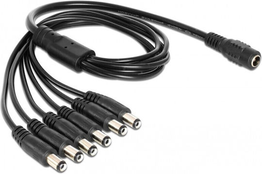 Ez-dcsp6 1xdc Female 6xdc Male Cable 5.5*2.1mm 40cm