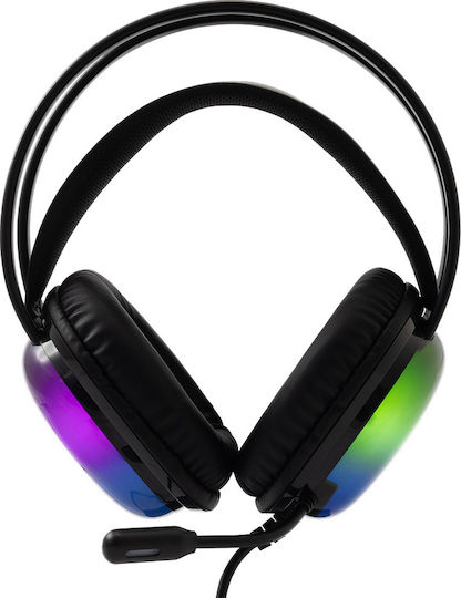 White Shark Peacock GH-2444 Over Ear Gaming Headset with 3.5 mm Connectivity for PC PS4 PS5 XBOX