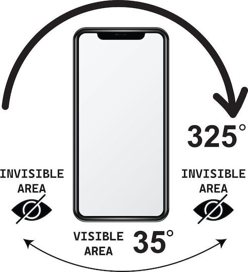 Idol 1991 0.3mm Full Glue Privacy Full Face Tempered Glass Black (Xiaomi 13T Pro) 8352119