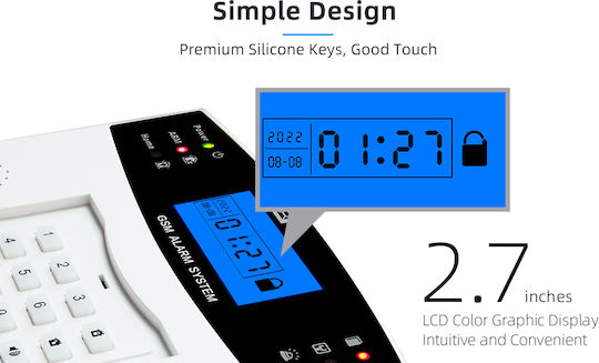 PGST Drahtlos Alarmsystem (GSM / Wi-Fi)