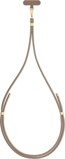3MK Nackenriemen für Handys Braun