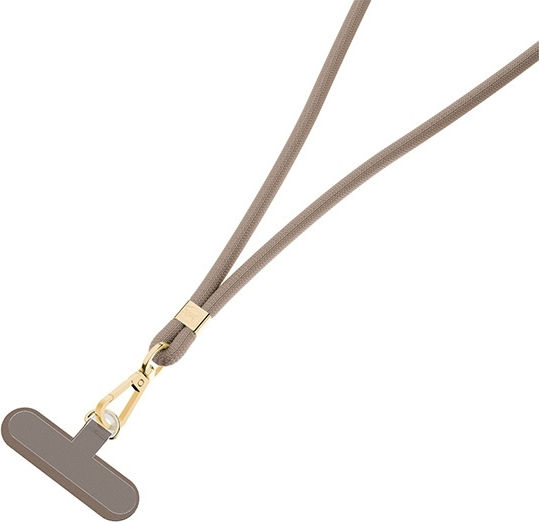 3MK Nackenriemen für Handys Braun