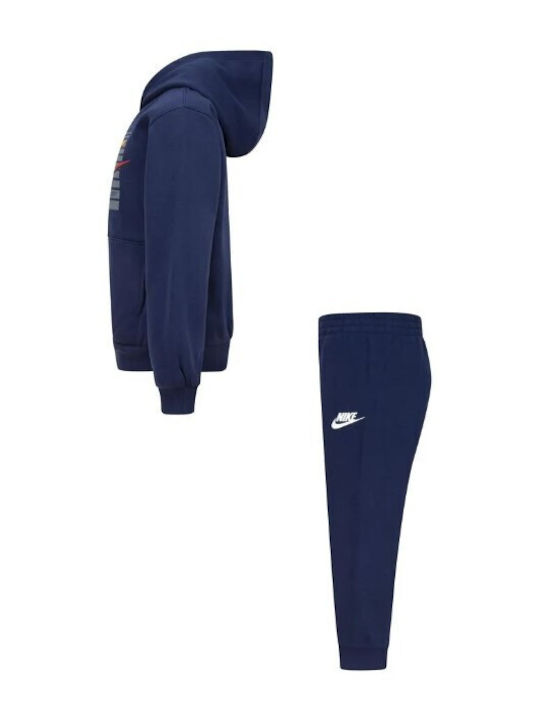 Nike Copilăresc Set de pantaloni de trening Albastru B Nsw