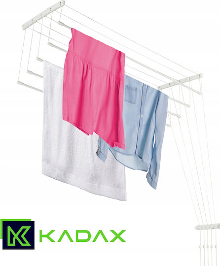 Kadax Wall Clothes Drying Rack with Hanging Length 3m