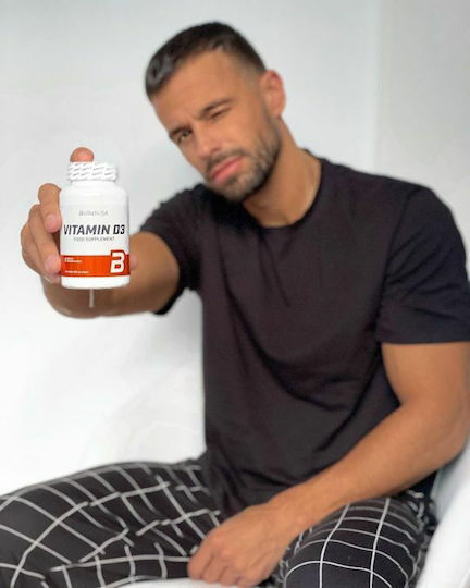 Biotech USA Vitamin D3 Vitamin for Immune System Boost & Bone Health 2000iu 60 Tablets