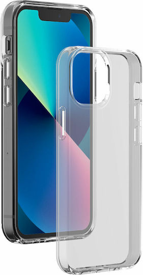 Bigben Interactive Back Cover Silicone Set with Glass Gray (iPhone 13 mini)