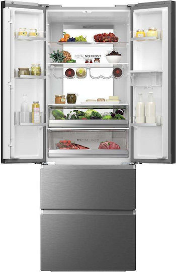 Haier Ψυγειοκαταψύκτης 477lt NoFrost Υ200.6xΠ70xΒ67.5εκ. Inox HFR7720DWMP