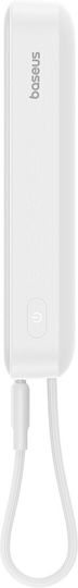 Baseus Magnetic Mini MagSafe Power Bank 10000mAh 30W с USB-C порт Power Delivery / Бързо зареждане 3.0 Бял
