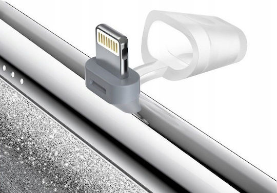 Veger W0573 Lipstick-Lightning Power Bank 5000mAh 20W Power Delivery Ασημί