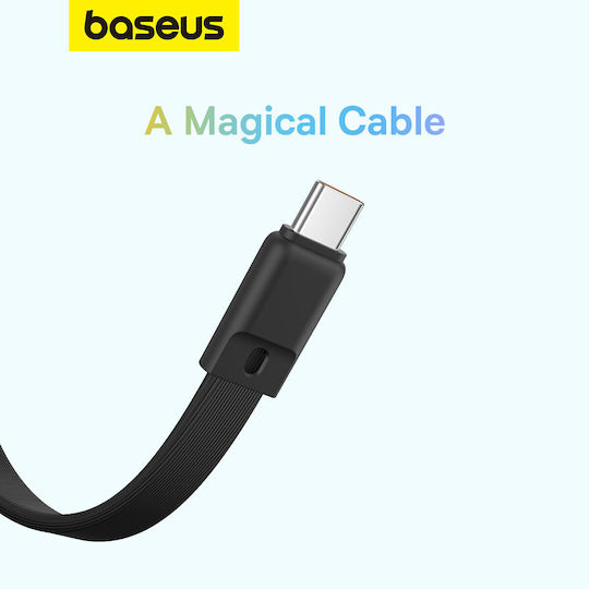 Baseus Mini MagSafe Power Bank 10000mAh 30W cu Port USB-C Livrarea energiei Negru