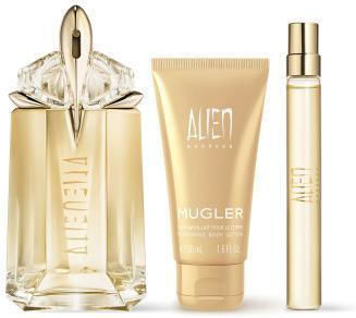 Alien Göttin Set1 Geschenkset Edp 60 ml + Edp 10 ml + Körperlotion 50 ml für Frauen