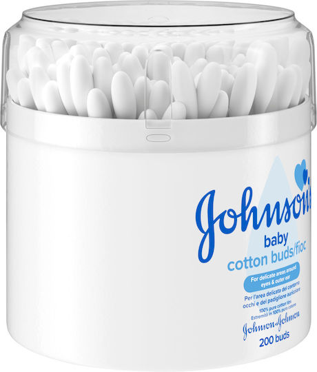 Johnson & Johnson Μπατονέτες σε Ανακυκλώσιμη Συσκευασία 200τμχ