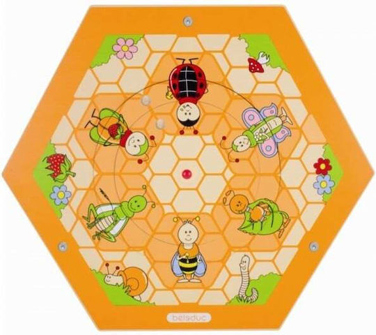 Beleduc Wall Decal Bee Friends Joc Educațional de Cunoștințe