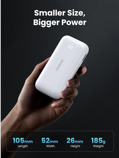 Ugreen PB501 Power Bank 10000mAh 30W Power Delivery / Quick Charge 3.0 White