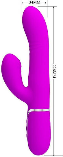 Hübsche Love Multifunktions-G-Punkt-Vibrator Fuchsia Produktcode D-238292